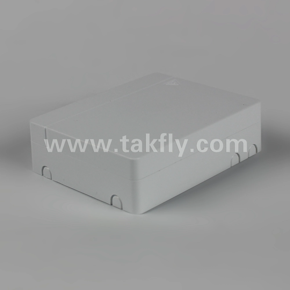 Customized White Color 4 Port Sc Fiber Terminal Box FTTH FTTX Box