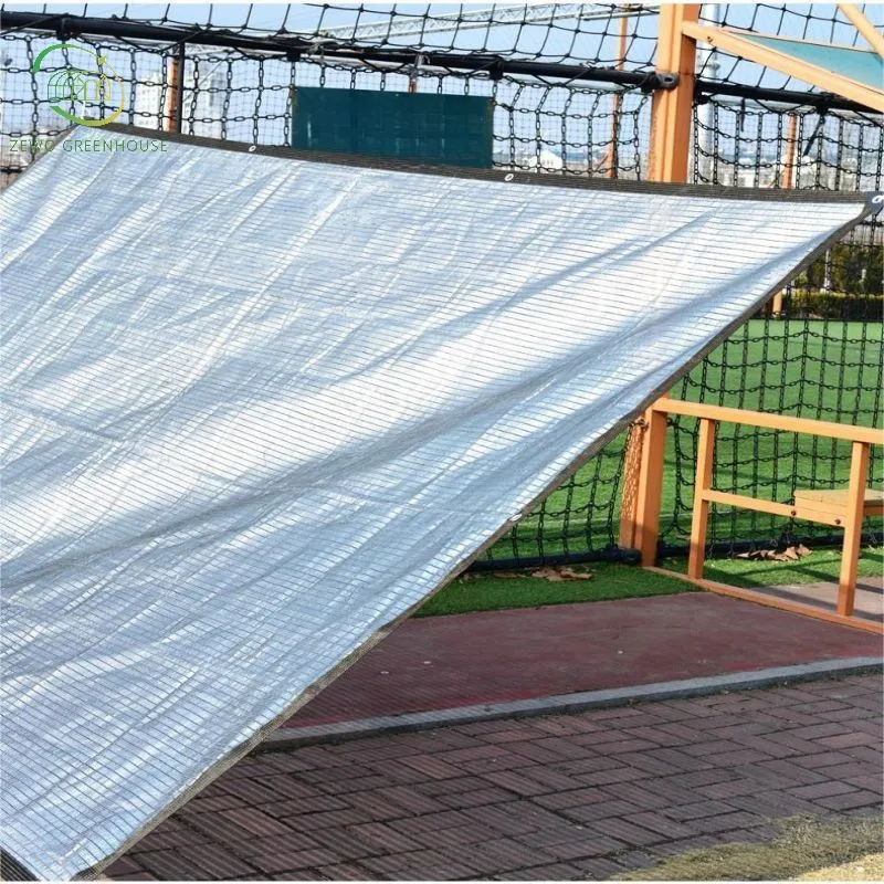 Reflective Aluminum Foil Sun Shade Net for Agricultural Greenhouses