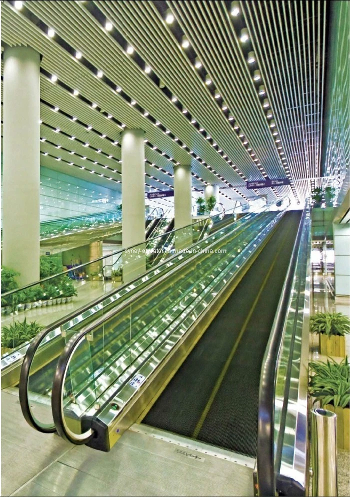 Factory Recommended Safe Low Noise Airport Moving Walkway with CE