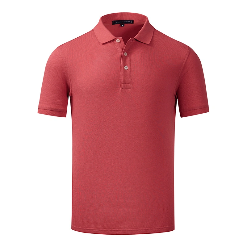 Polo de malha Promocional de golfe com logótipo personalizado de tamanho Plus Para os homens