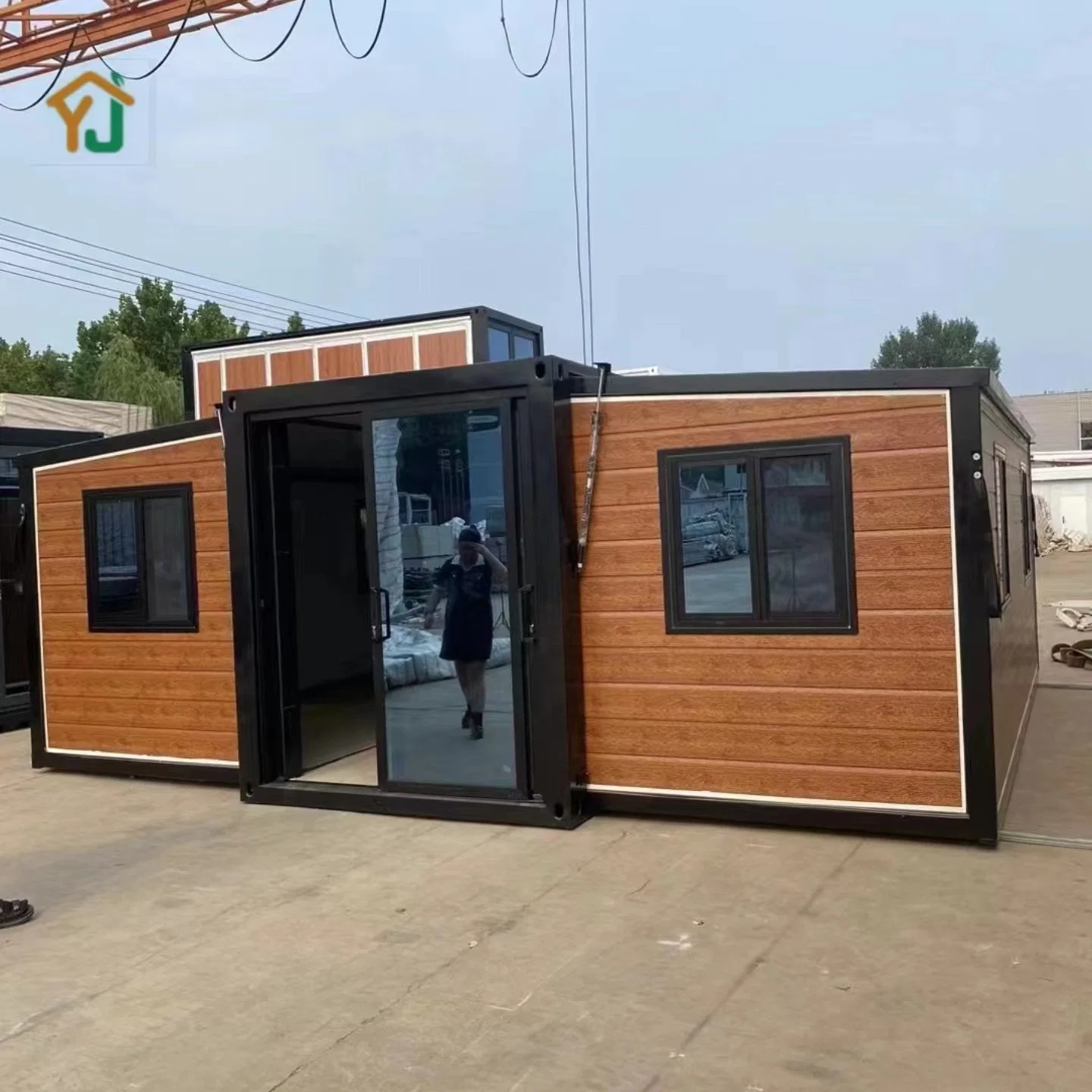 Export Foldable Double Wing Container Mobile Foldable Life Expandable Container Room