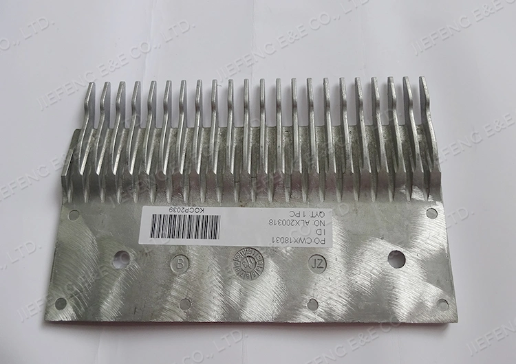 Km5203511h01 202*130mm Ejv-B Escalator Comb Plate Escalator Parts