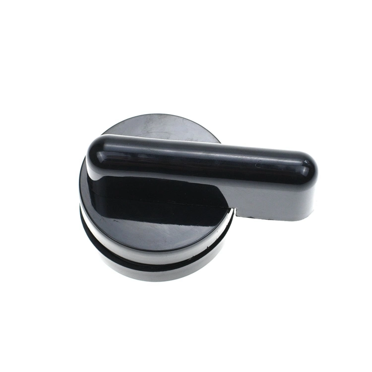 Yh1630 Toilet Partition Plastic Fittings Public Toilet Indicator Lock Black Partition Door Lock