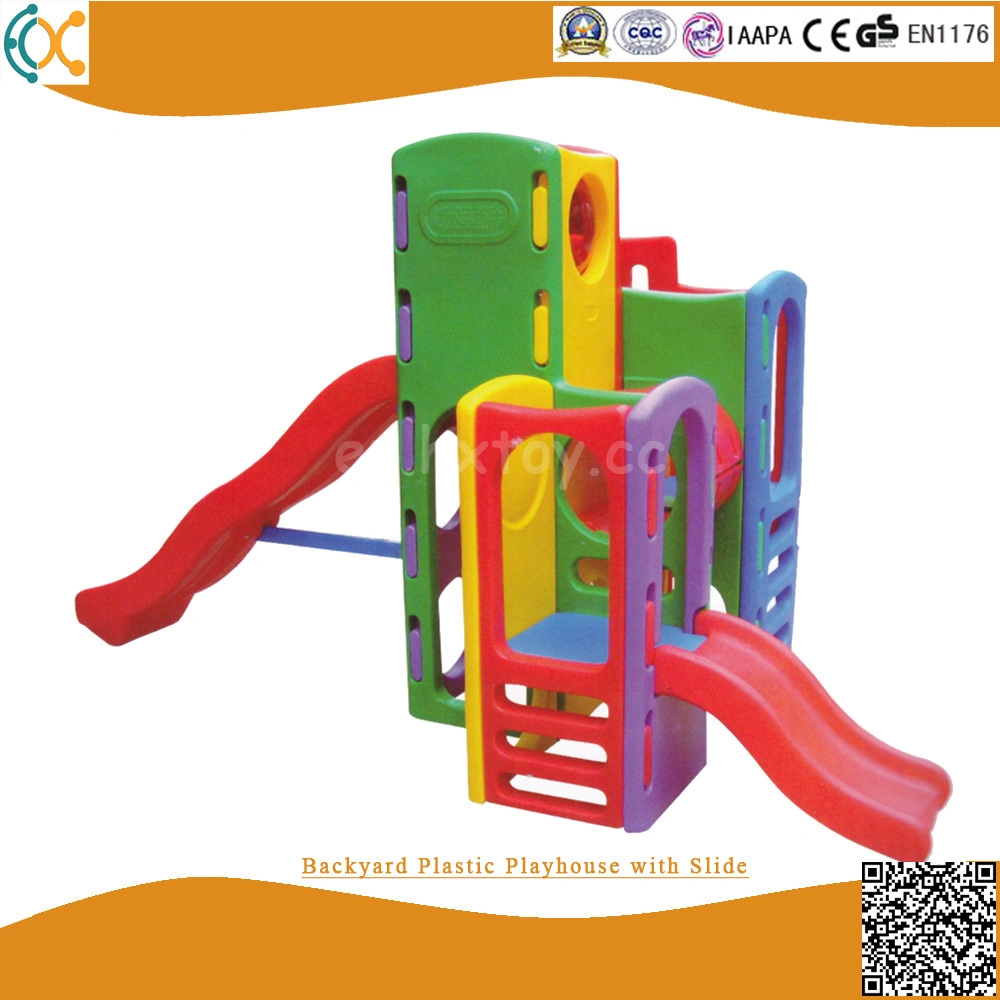 Children Outdoor Plastic Slide Sets Backyard Kids Amusement Park