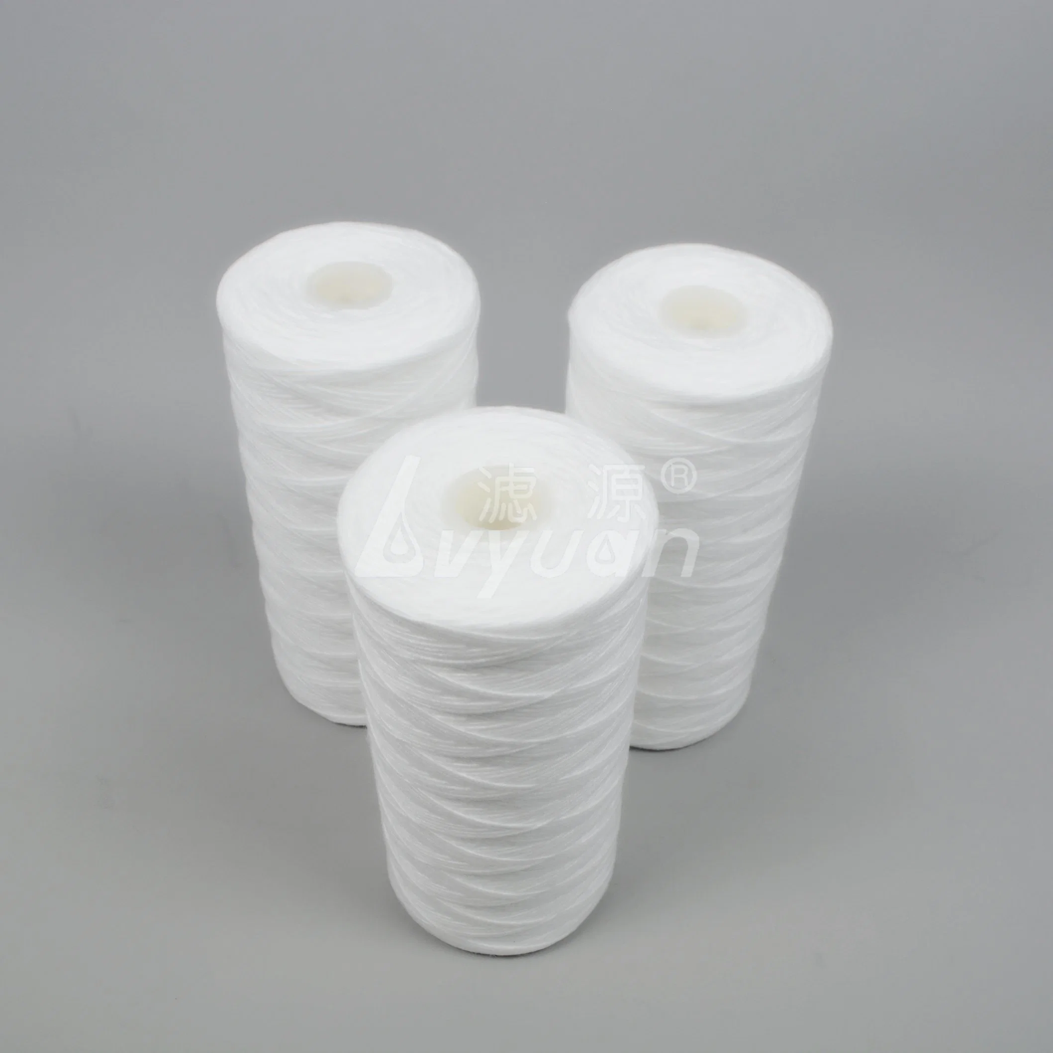 Industrial Water Filtration String Wound Filter Cartridge for Juice Filtration