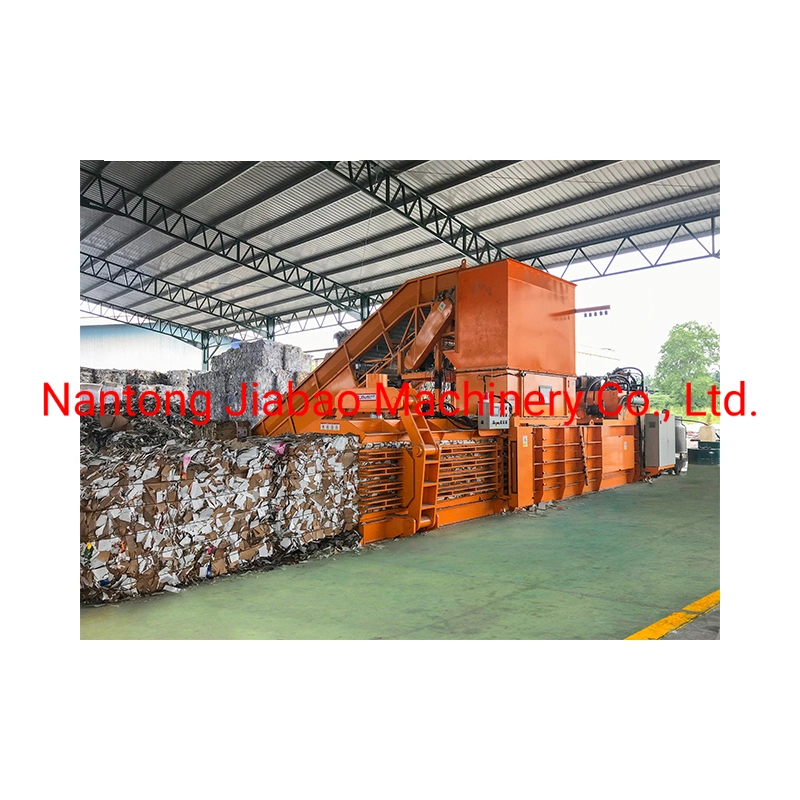 Large Size 200 Ton Hydraulic Power Full Automatic Horizontal Baler Manufacturer Hydraulic Press Multi-Functional Baler Machine for Baling Kinds Waste Materials