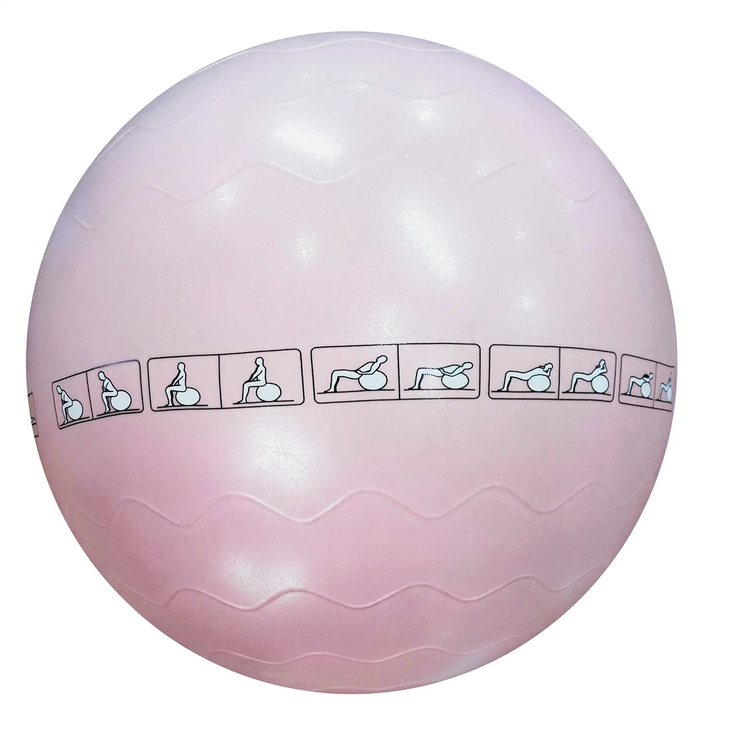 Dfaspo Neues Design Ankunft Gym Pilates Balance PVC Öko Yoga Toning Ball für Fitness / körperliche Bewegung / Fitness-Tool