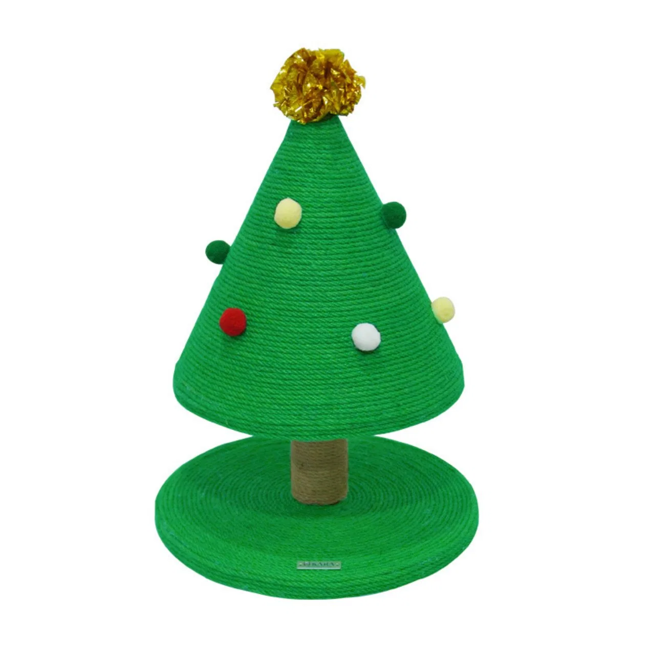 Christmas Large Cat Tree Wooden Sisal Scratcher Cat Furniture Tower Cute Luxury Cat Tree