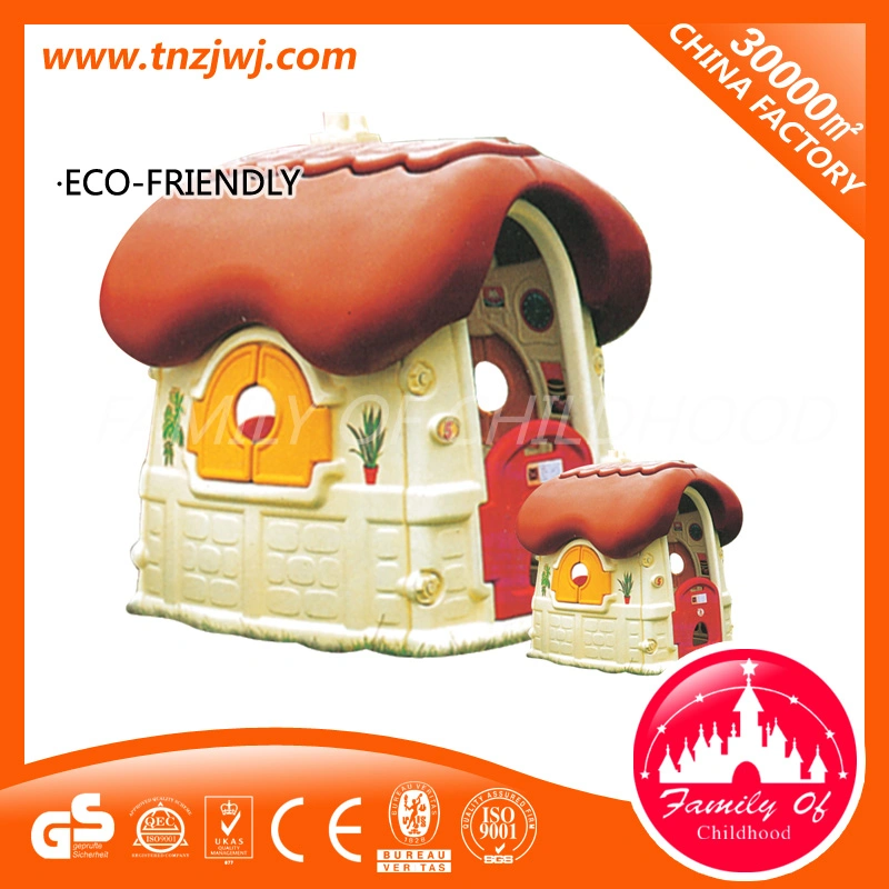 Ce Certificated Preschool Plastic Doll House Mini Playground Toy