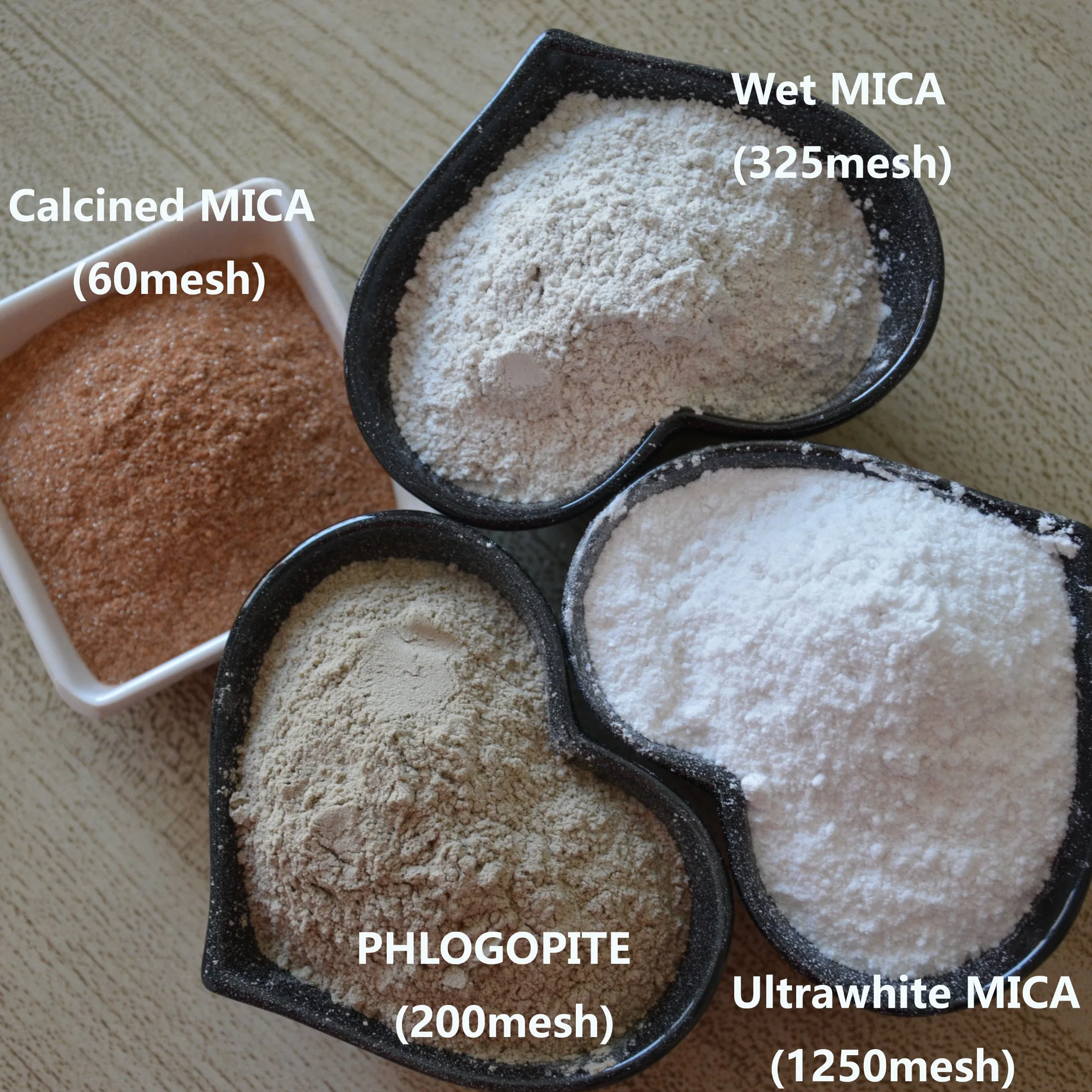 High quality/High cost performance Natural Mica Rocks Painting and Coating Dry and Wet Mica Powder