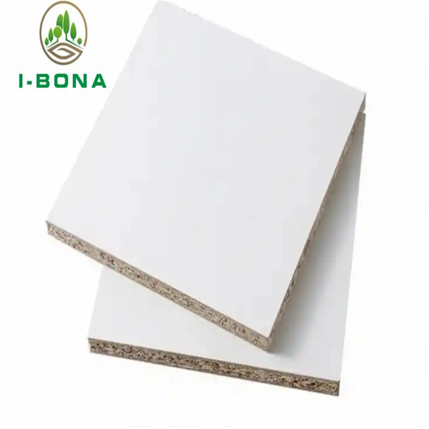 18mm Green Pigmented Moisture Registance Raw Chipboard Melamine Mr Particle Board