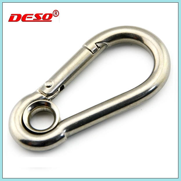 Rigging Hardware Stainless Steel Snap Hook with Eyelet DIN5299 a