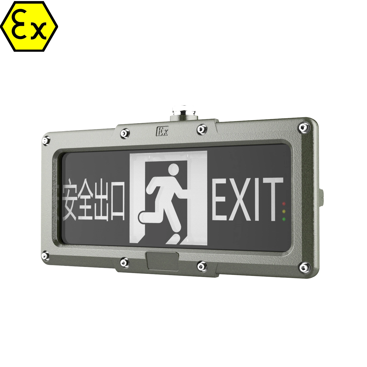 Atex Automatic Rechargeable Battery Backup Explosion Proof LED Exit Sign Lights