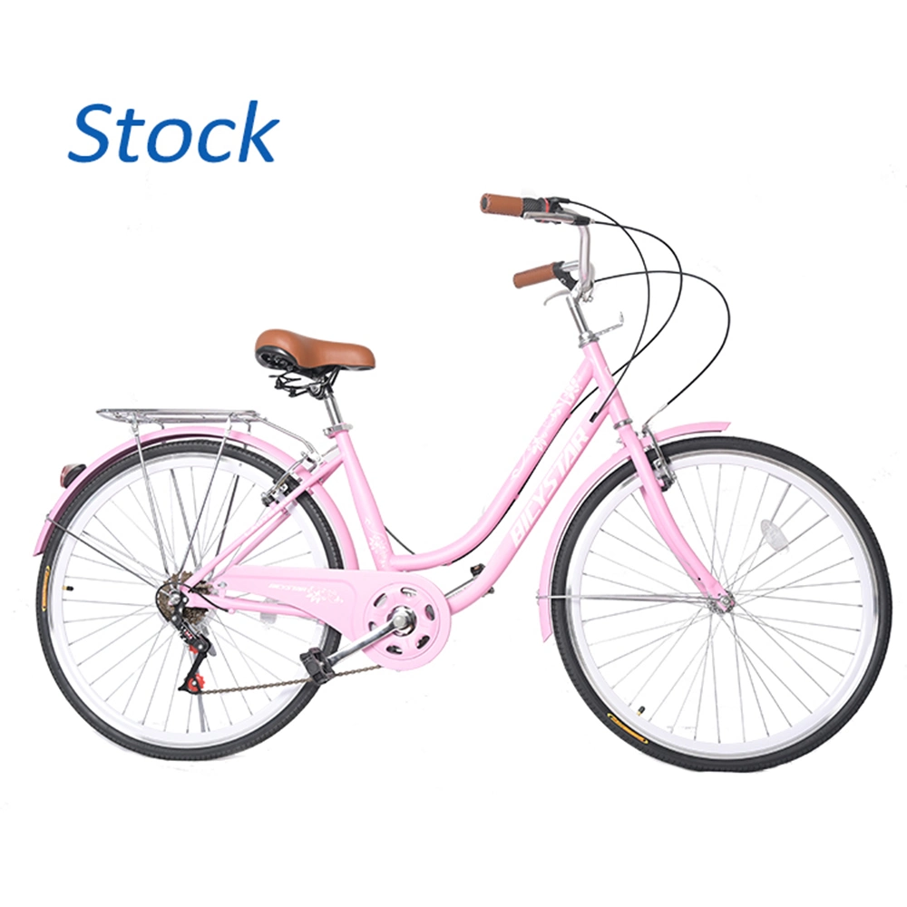 New Model Custom Vintage Utility 20/26/28 Inch 3/7 Speed Bycycles City Bike for Ladies/Men/Adult