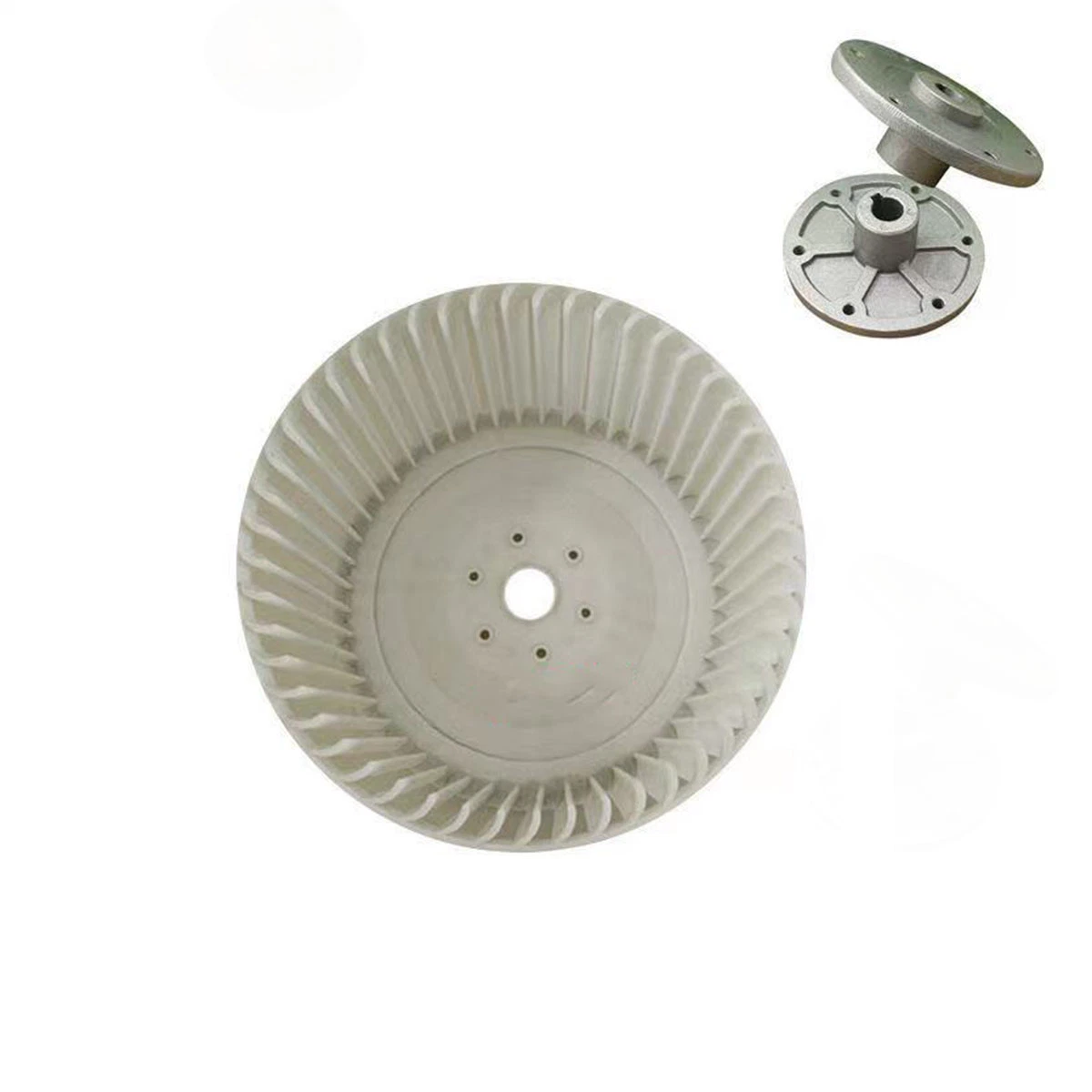 High Static Pressure 133mm AC Air Purification Coil Unit Duct Fan Forward Curved Centrifugal Fan