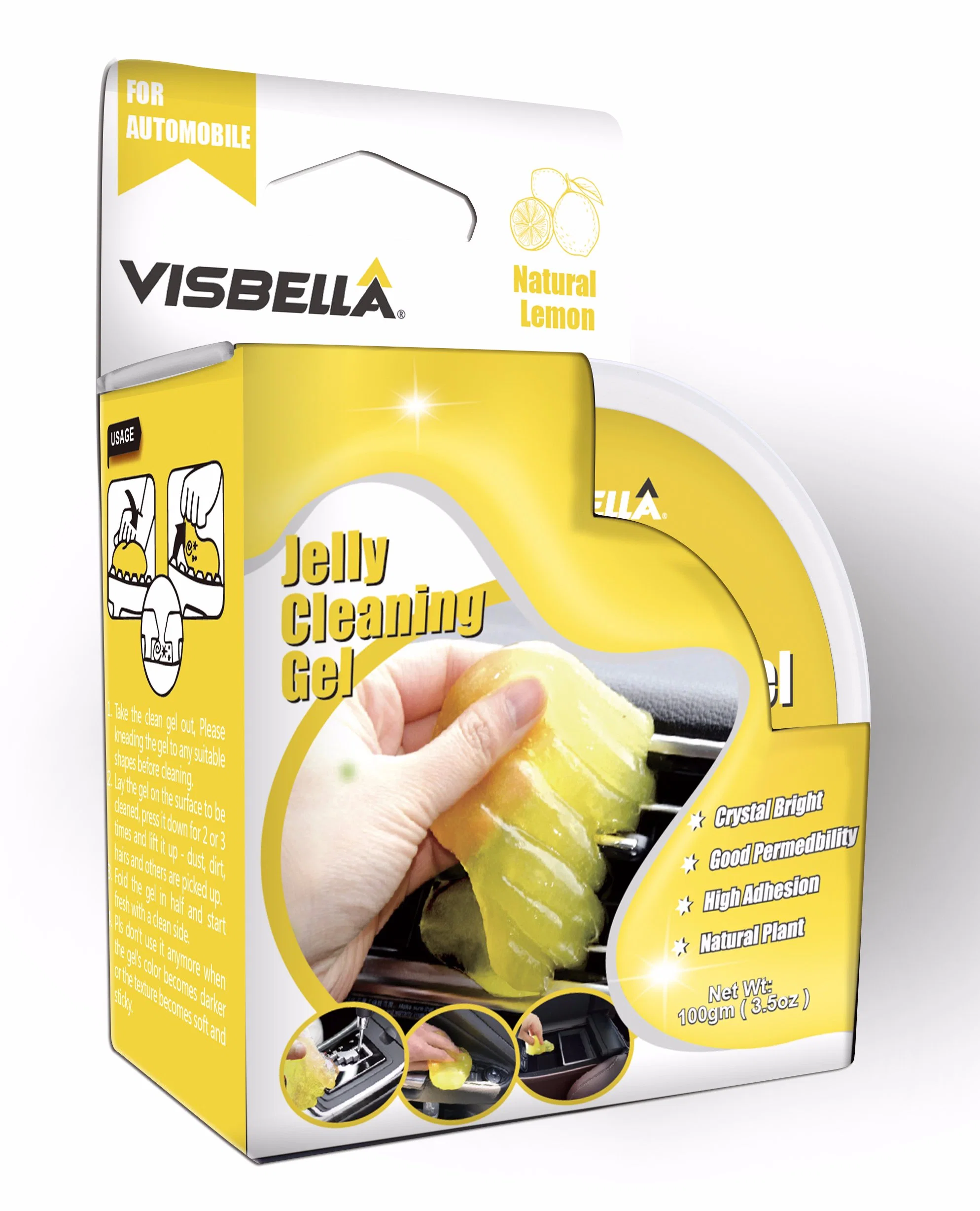 Visbella Jelly Cleaning Gel Cleaning Dirt of Keyboard as Gifts