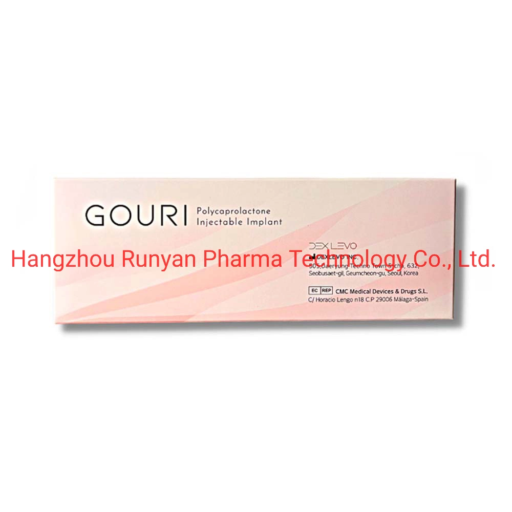 Long Lasting Gouri Pcl Filler Hyaluronic Acid Dermal Filler Hyaluronic Acid Filler Ha Filler with CE Mark