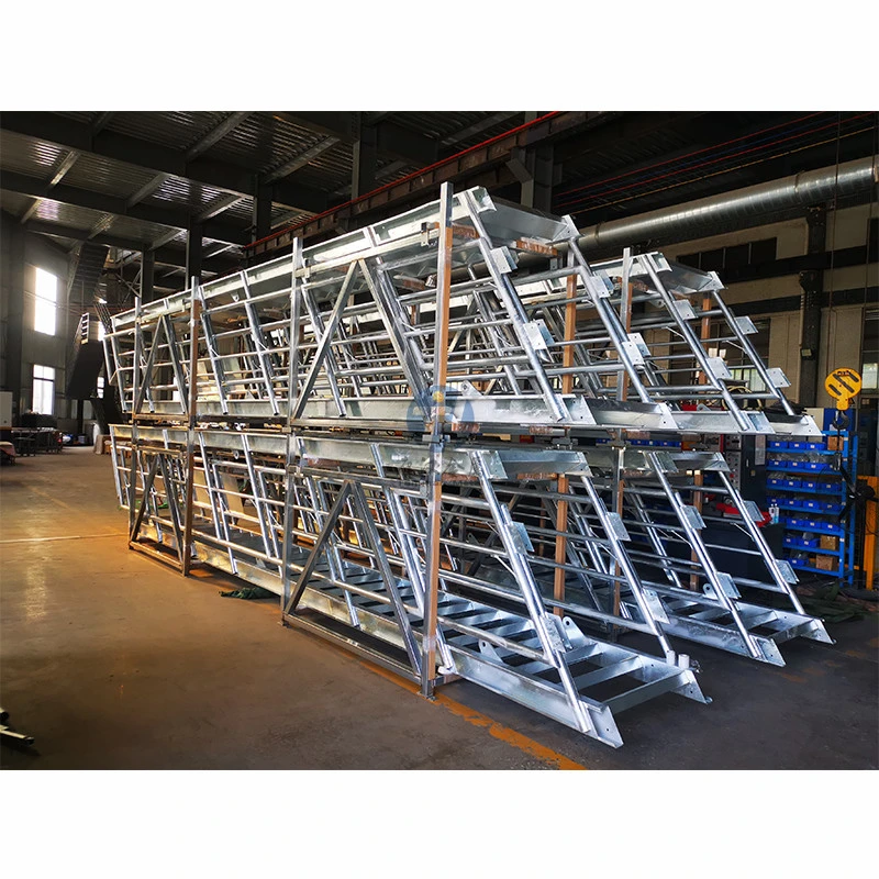 Custom Heavy Duty Fully Beam Welding Carbon Steel Structure with Hot DIP Galvanized Surface for Escalator and Wall Inner Structure