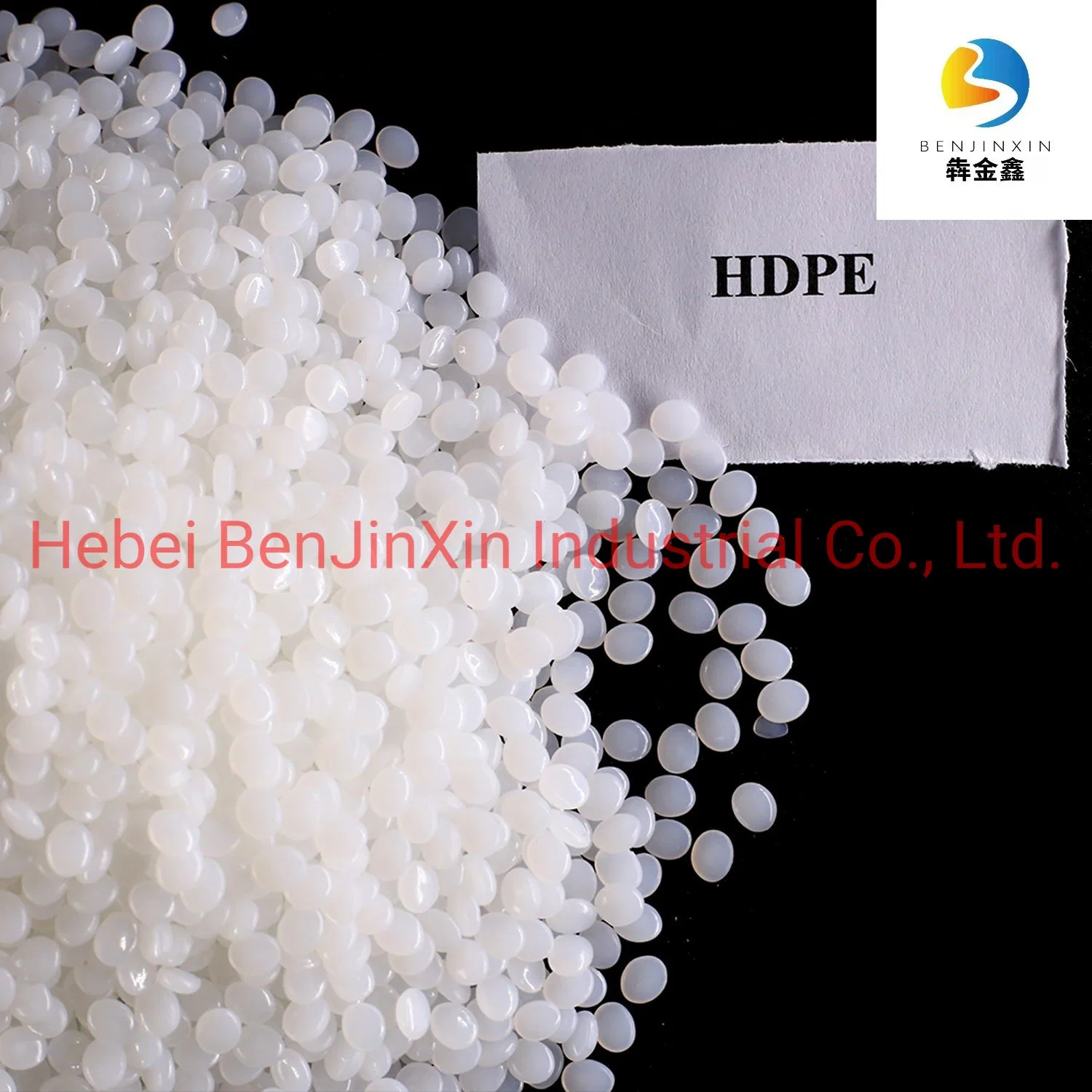 Desde China virgen y reciclado de gránulos de HDPE de HDPE de resina de polietileno PE100 de materiales plásticos