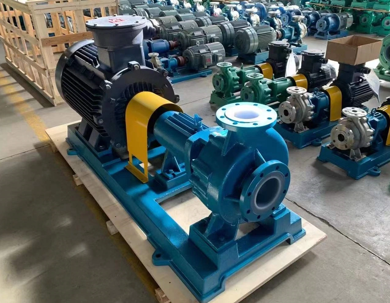 Oil Refinery Semi-Open or Open Impeller Horizontal Impeller Centrifugal Oil Pump