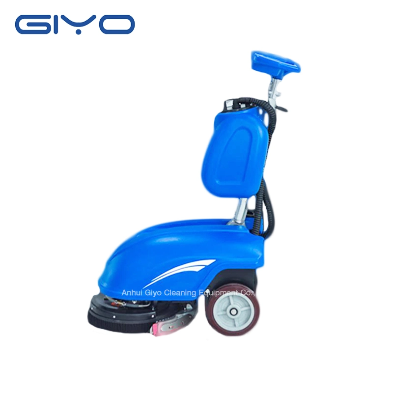 Stations Store Houses Cleaning Equipment Hand Push Dual Disc Mini Automatic Floor Scrubber Dryer