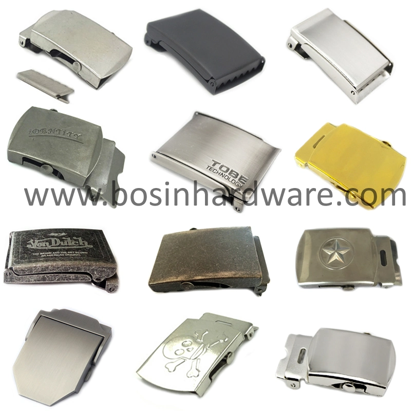 Alphabet Shape Custom Metal Belt Buckle