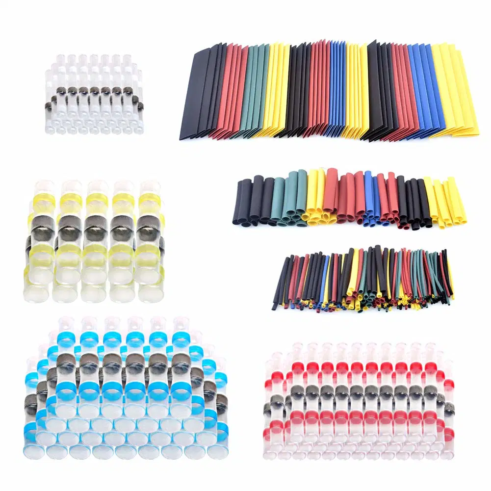 Hampool Colors Electrical Insulated Polyolefin Electrical Cable Sleeves Shrinkable Tubing