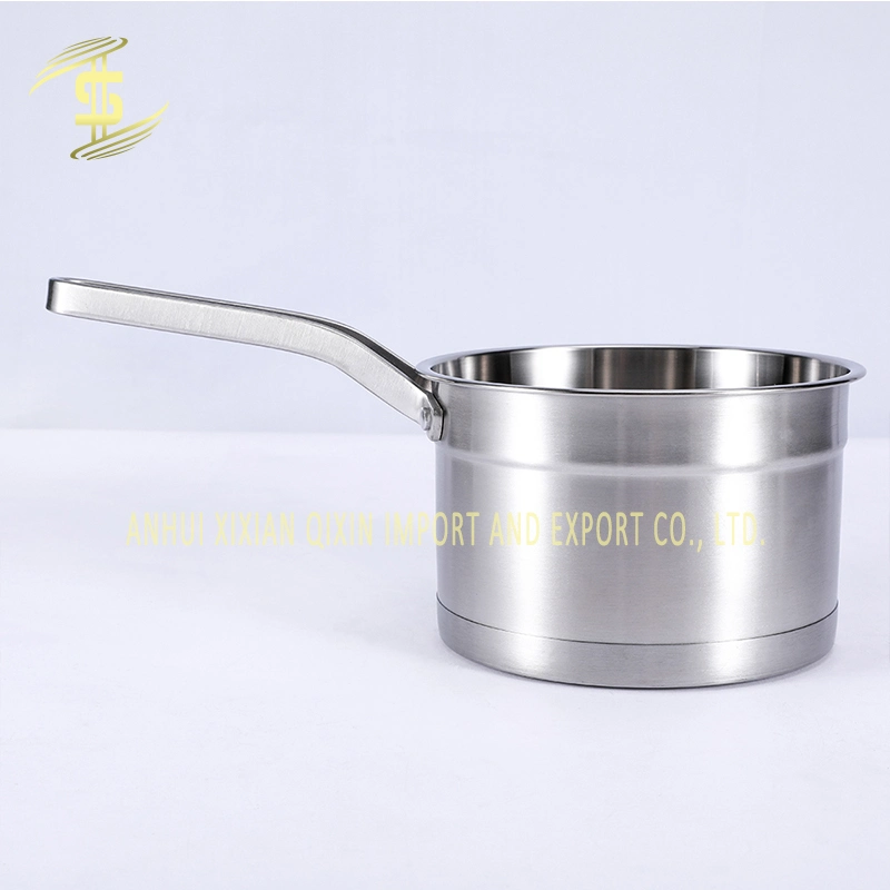 Factory Direct Supply 304 Stainless Steel Multipurpose Household Double Layer Milk Steamers Pots