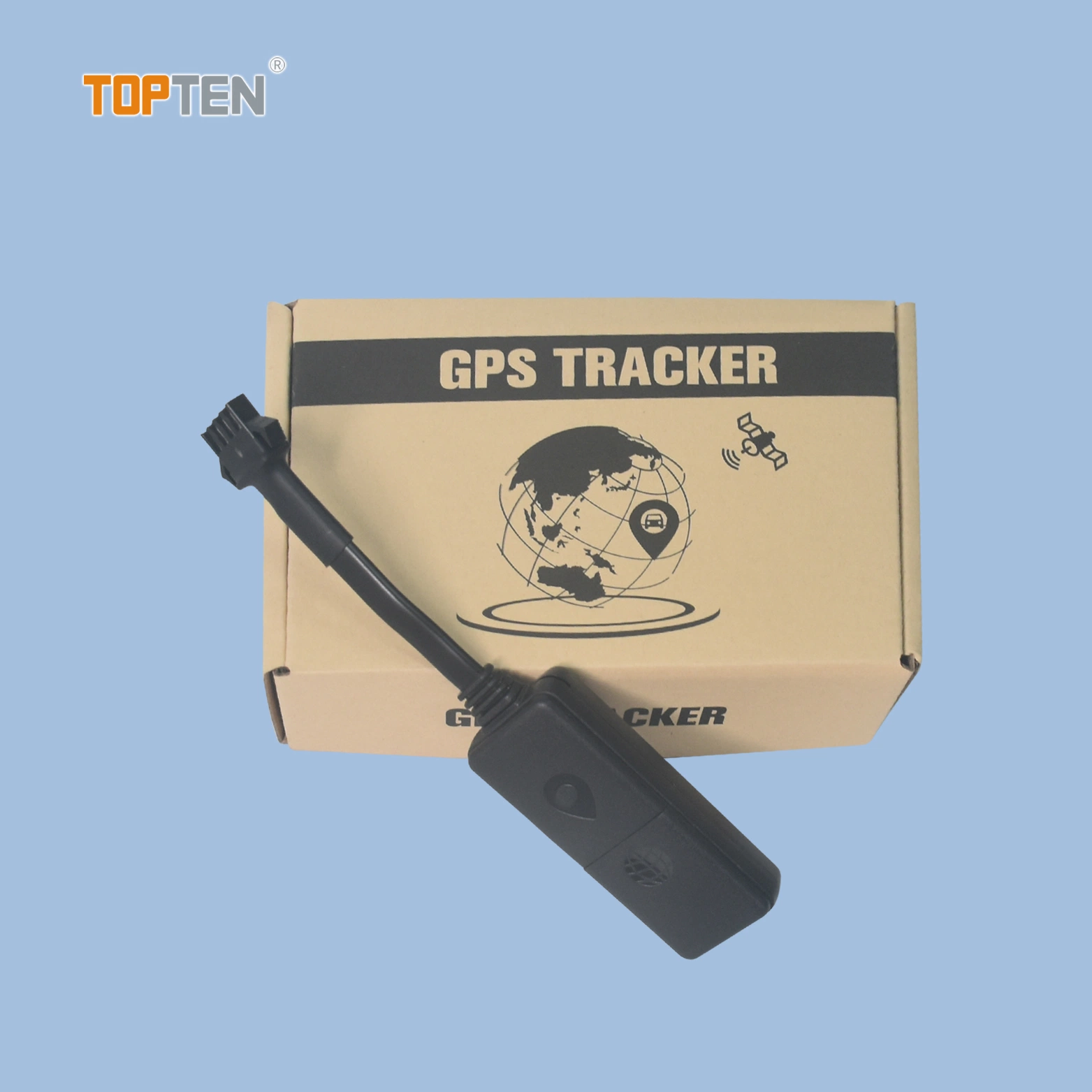 OEM afin Tracker GPS du véhicule avec système d'alarme, l'appui Configuration-Ef Paramètre USB