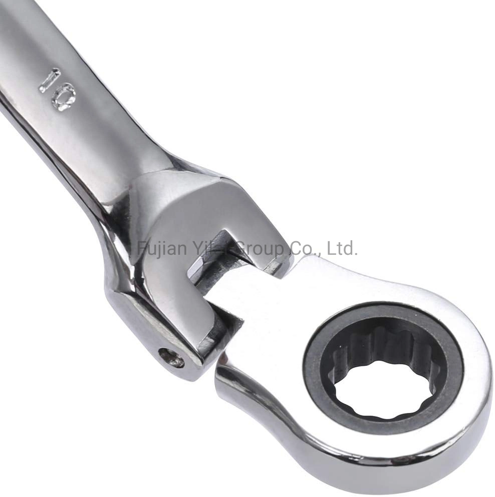 6-32 mm Repair Tools Open End Wrenches Flexible Ratchet Wrench Set to Bike Torque Wrench Spanner