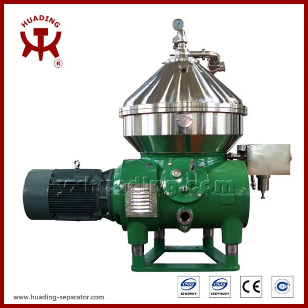 High Effiency Disc Separator Centrifuge for Chlorella Alga Separation Process