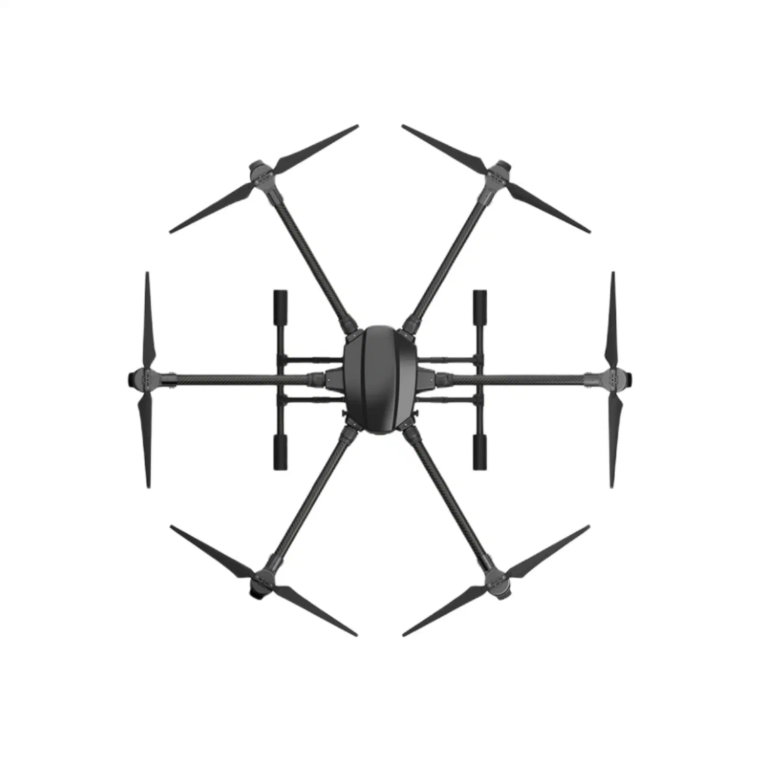 La estabilidad de la carga útil de diseño super 4-6kg seis- Rotor Drone realizado con diferentes combinaciones de carga