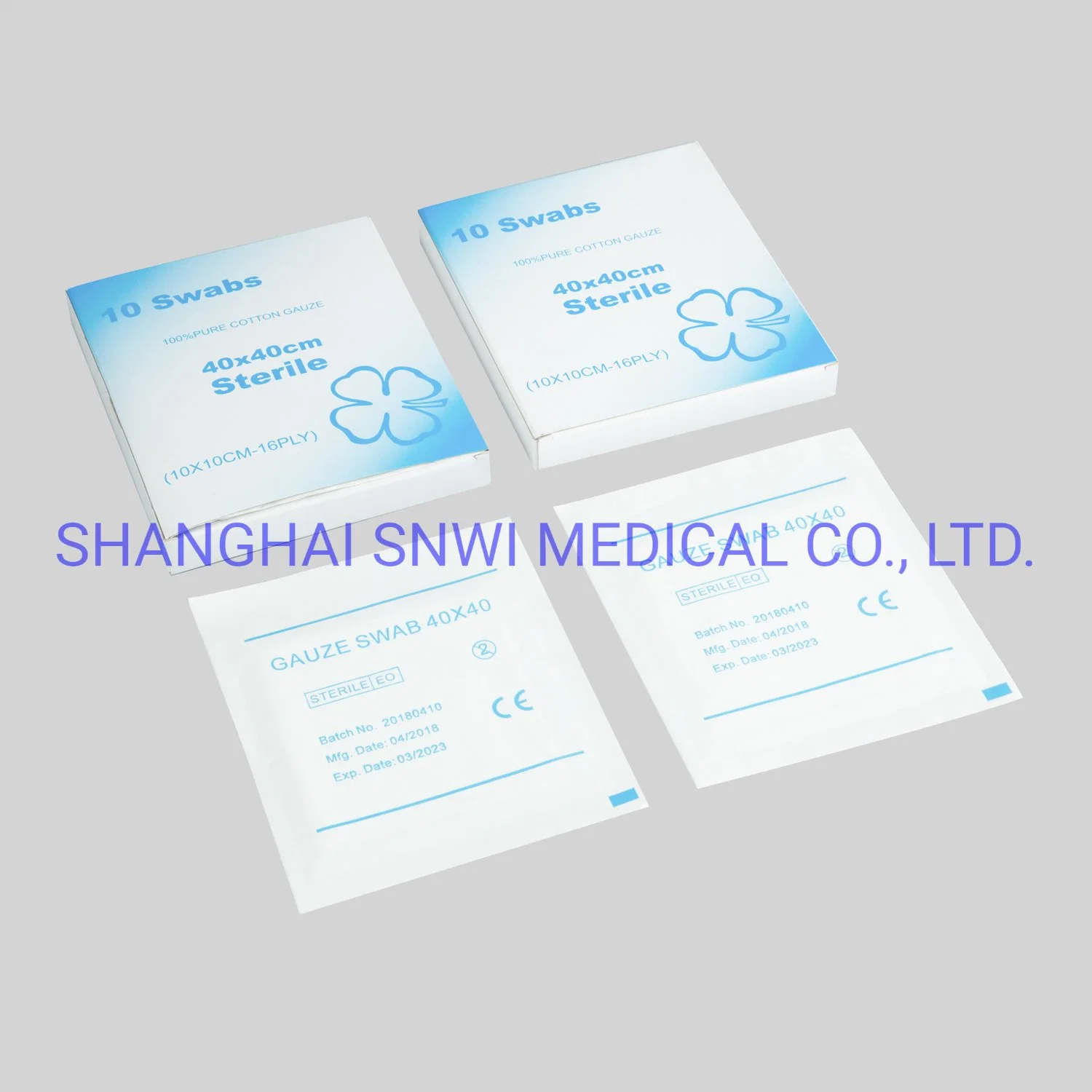 Surgical Medical Gauze Pad Sterile with OEM Available