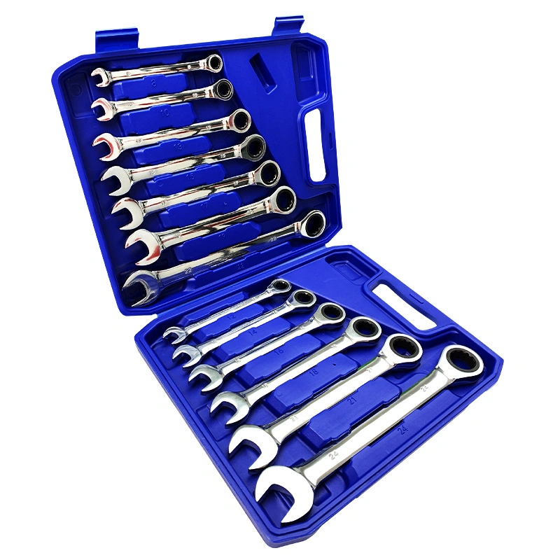 13 Piece Fixed Ratchet Wrench Set