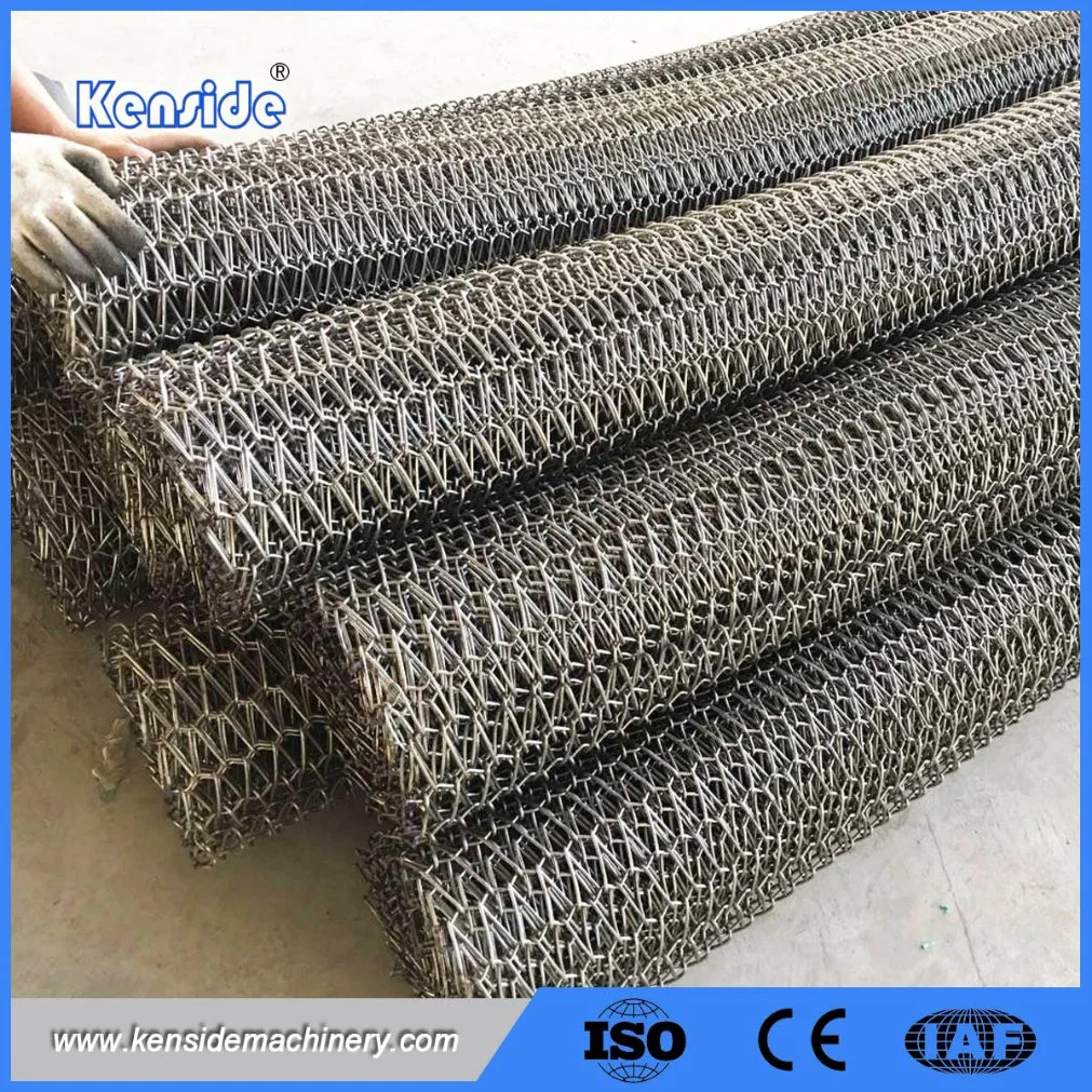 Stainless Steel Spiral Woven Balanced Wire Mesh Conveyor Belts