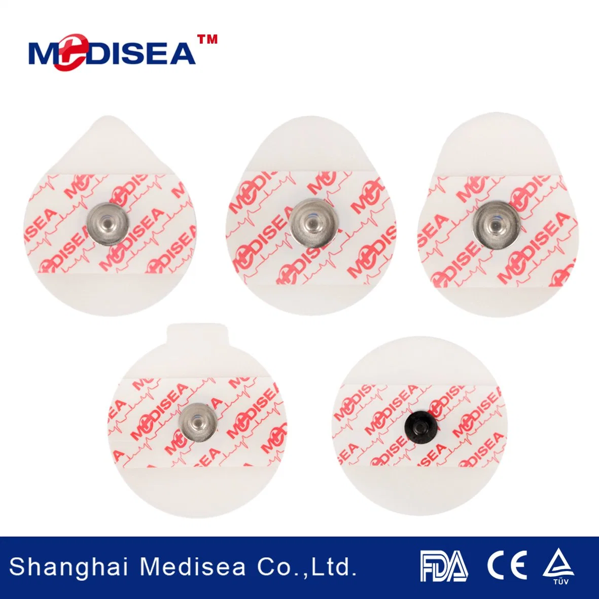 Buen precio en seco de fabricación no tejido diagnóstico la resonancia magnética de electrodos de ECG de 45 mm para el proveedor de China