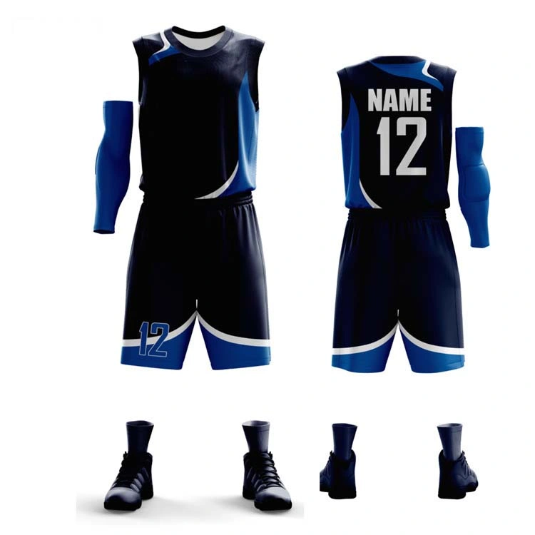 Wholesale Custom Made Sublimation Printing Basketball Jersey Uniform