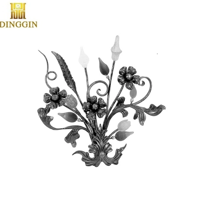 Customized Wrought Iron Components for Decoration