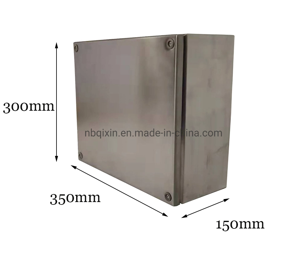 Customized Electric Meter Box Outdoor Power Control Box Wall Mount Stainless Steel Electrical Box