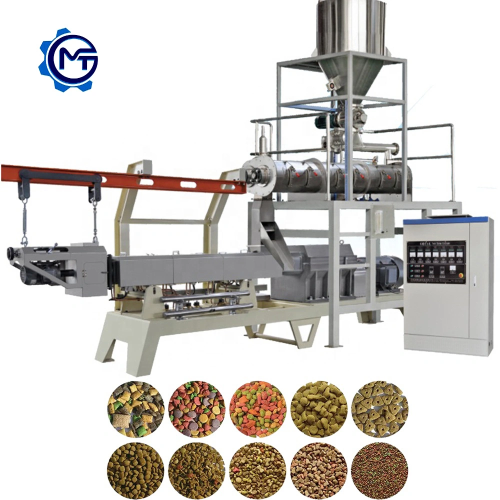 Automatic Dog Food Making Machinery Pet Food Production Line
