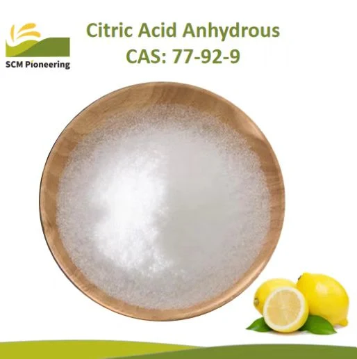 Industrias Grado químicos polvo y Acidez Regulador ácido cítrico Monohidrato polvo anhidro CAS: 77-92-9