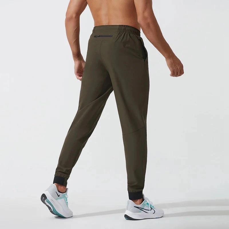 Premium Men&prime; S Jogger Pants with 3 Pockets Lightweight Athletic Jogging Pants Quick Dry Running Hiking Pants Workout Joggers Tapered Sweatpants