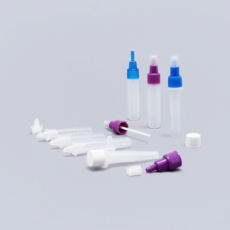 Medical Laboratory Fecal Occult Blood Sample Plastic Test Tube