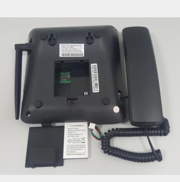 Manufacturer 2g Multi Language GSM Fixed Wireless Telephone Set with FM Radio