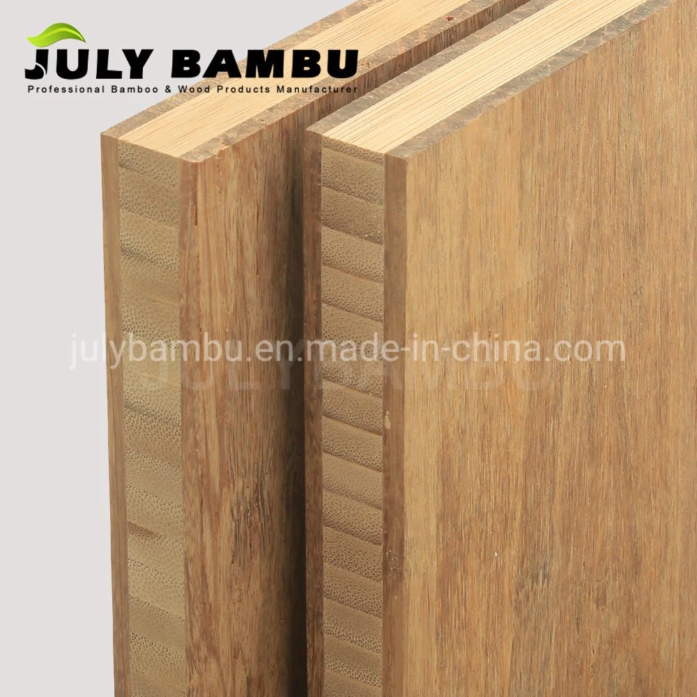 Factory Strand Woven Carbonised Bamboo Panel for Kitchen Cabinets / Solid Kitchen Shelf