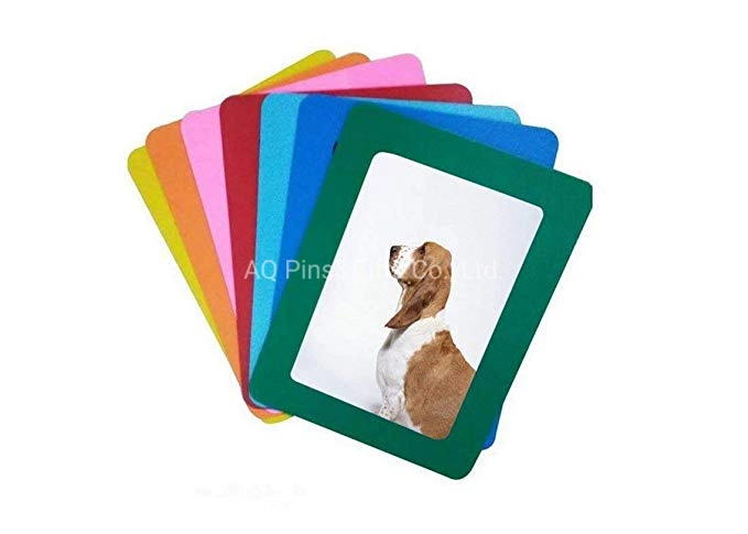 Wall Decoration Plastic Photo Frame with Metal Drawing Finish (39)