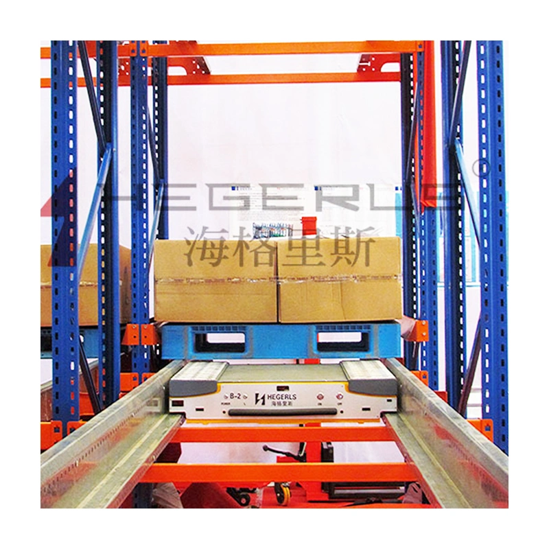 China Manufacturer Radio Shuttle Pallet Racking for High Density Storage