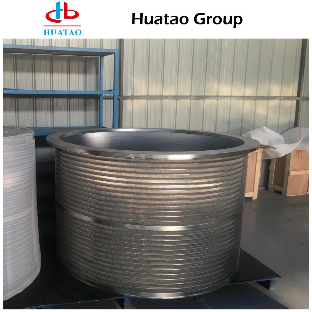 Stainless Steel Ss 304 316 Screen Basket for Paper Pulping Pressure Screen