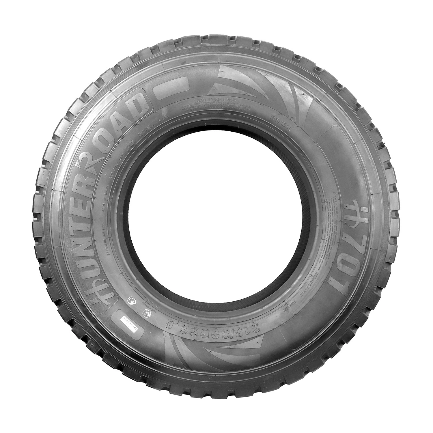 Fábrica de OEM/ODM barata Bus Camión Radial PCR de neumáticos off road todos los tamaños de neumáticos con llantas radiales de acero tubeless hot vender precio competitivo luz Trailer