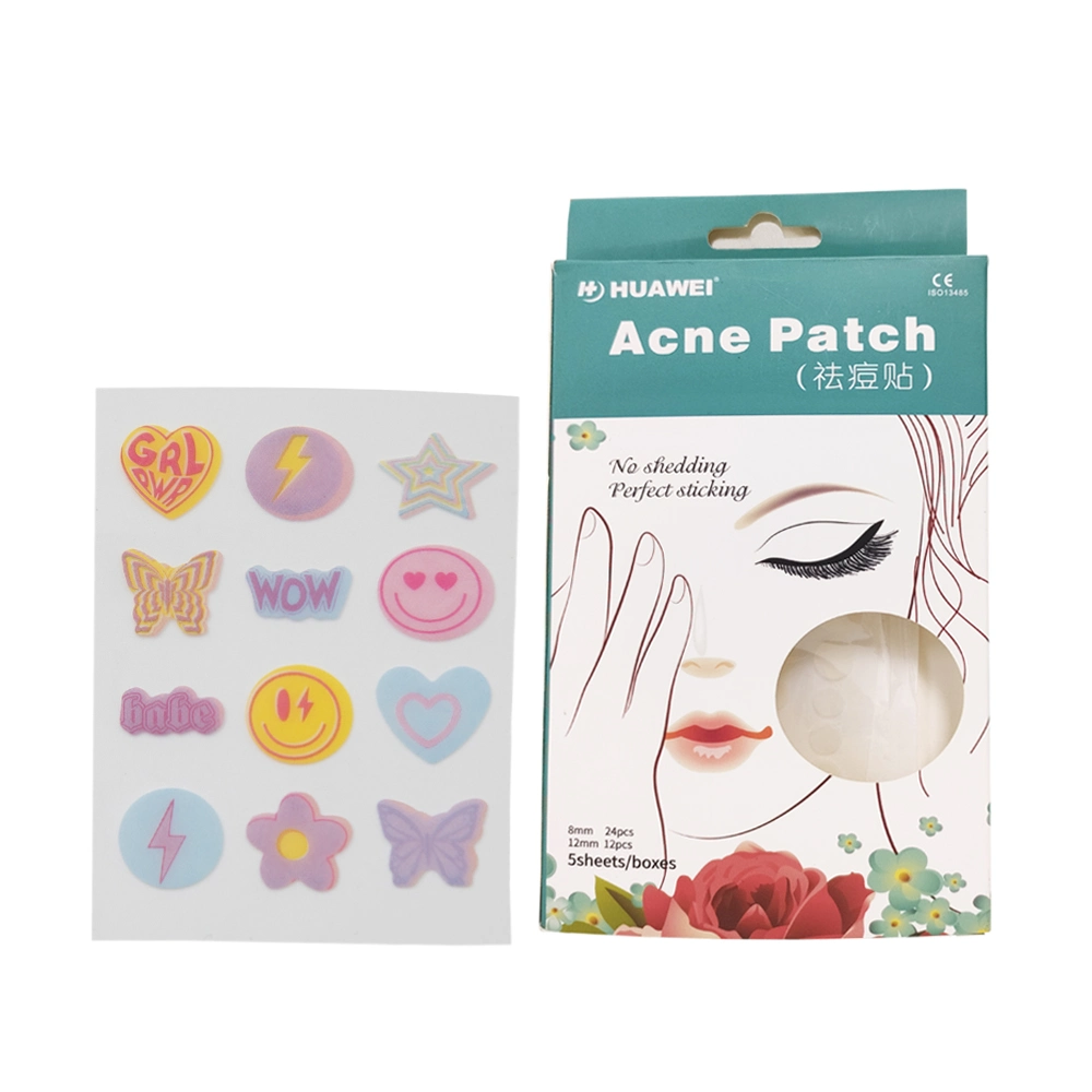 Private Label Hydrocolloid Acne Pimple Patch Lovely Design Acne Patches for Zit